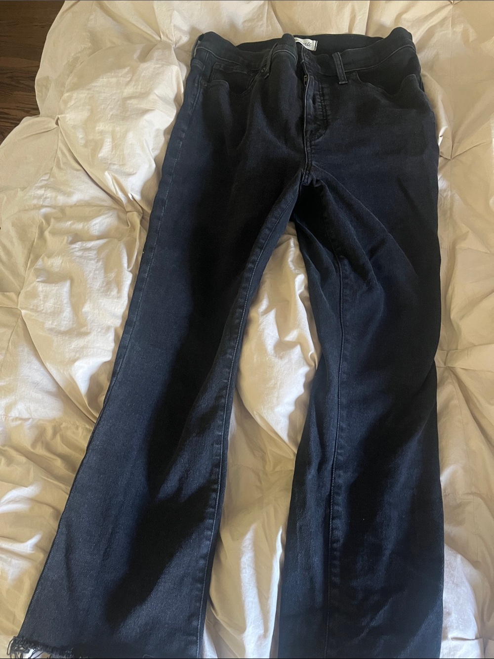 Madewell Black Demi Boot Jeand